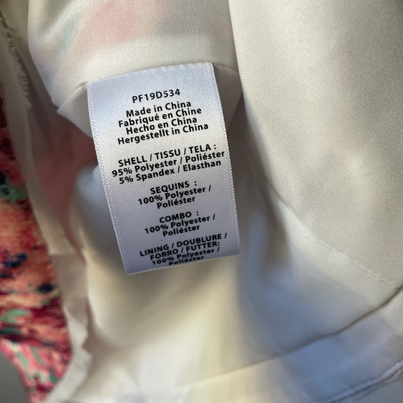 RACHEL ZOE “Lili” Pink Sequin Chiffon-trimmed Crepe Mini Dress - Picture 7 of 12